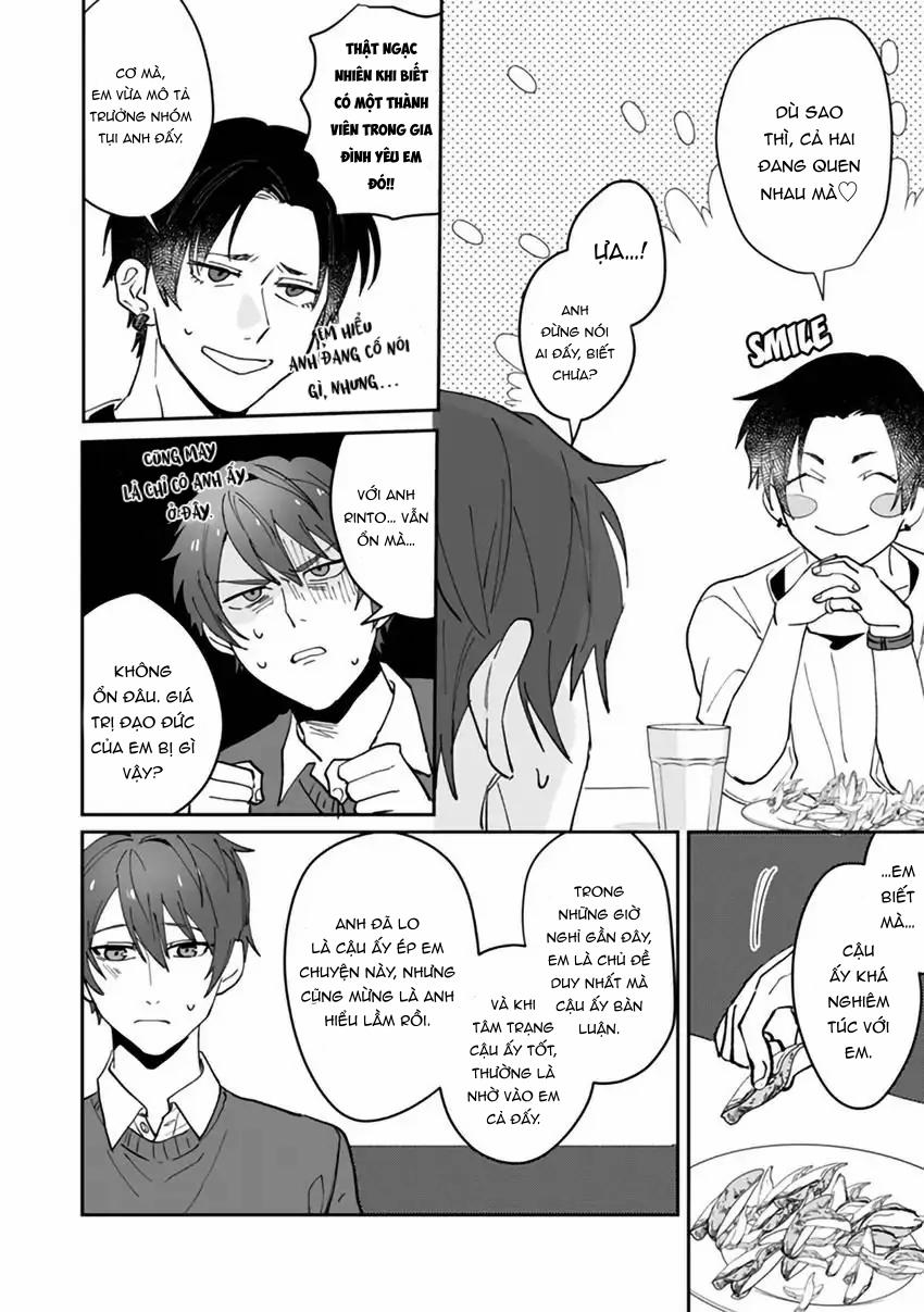 Có Lẽ Thần Tượng Của Tôi Đang Yêu Tôi! Tôi Chưa Từng Nghĩ Mình Sẽ Làm Tình Với Cậu Ấy 7 trang 10