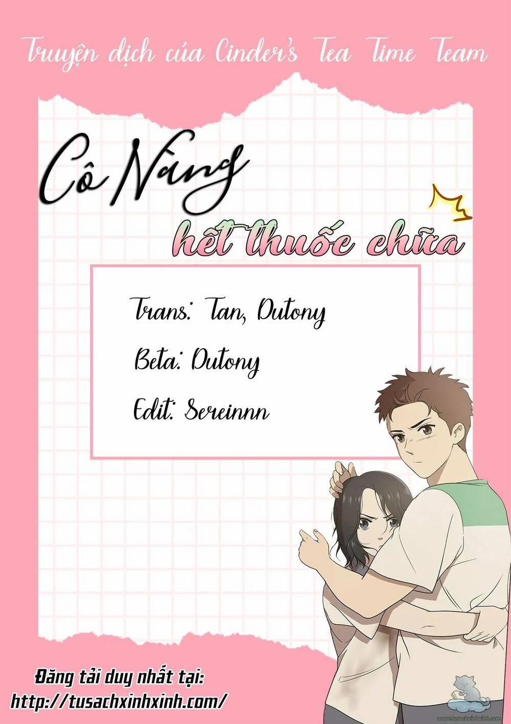 Cô Nàng Hết Thuốc Chữa 1 trang 1