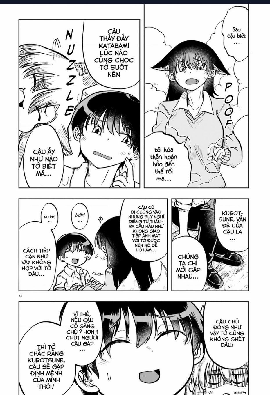 Cô Nàng Hồ Ly Katabami-San 10 trang 13