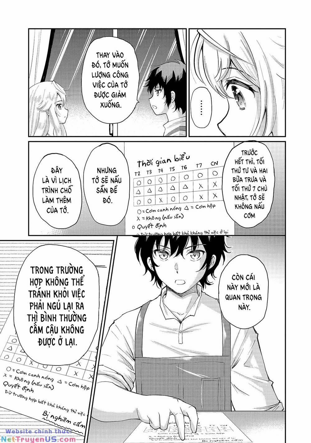 Cô Nàng Idol Đói Bụng Và Anh Chàng Yêu Nội Trợ 10.1 trang 7