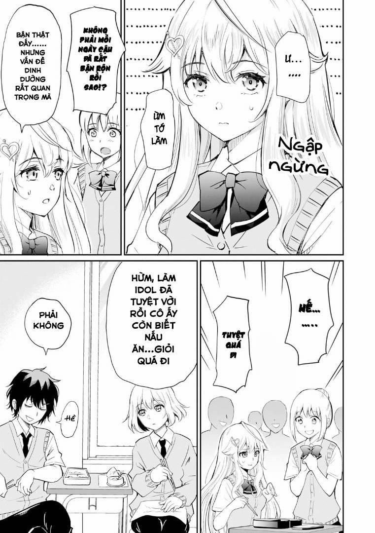 Cô Nàng Idol Đói Bụng Và Anh Chàng Yêu Nội Trợ 6 trang 21