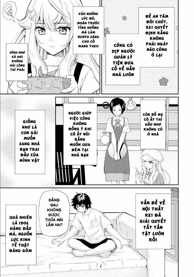 Cô Nàng Idol Đói Bụng Và Anh Chàng Yêu Nội Trợ 6 trang 9