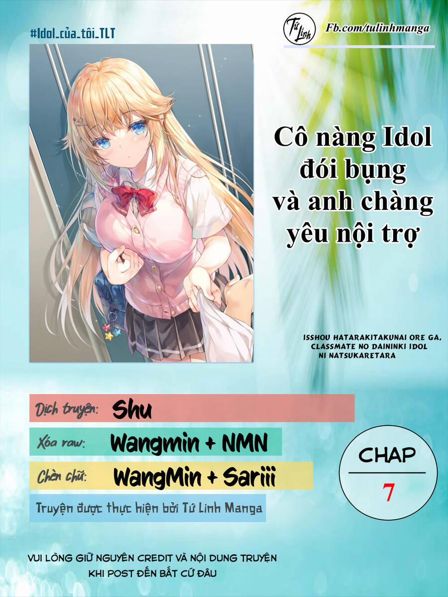 Cô Nàng Idol Đói Bụng Và Anh Chàng Yêu Nội Trợ 7 trang 3