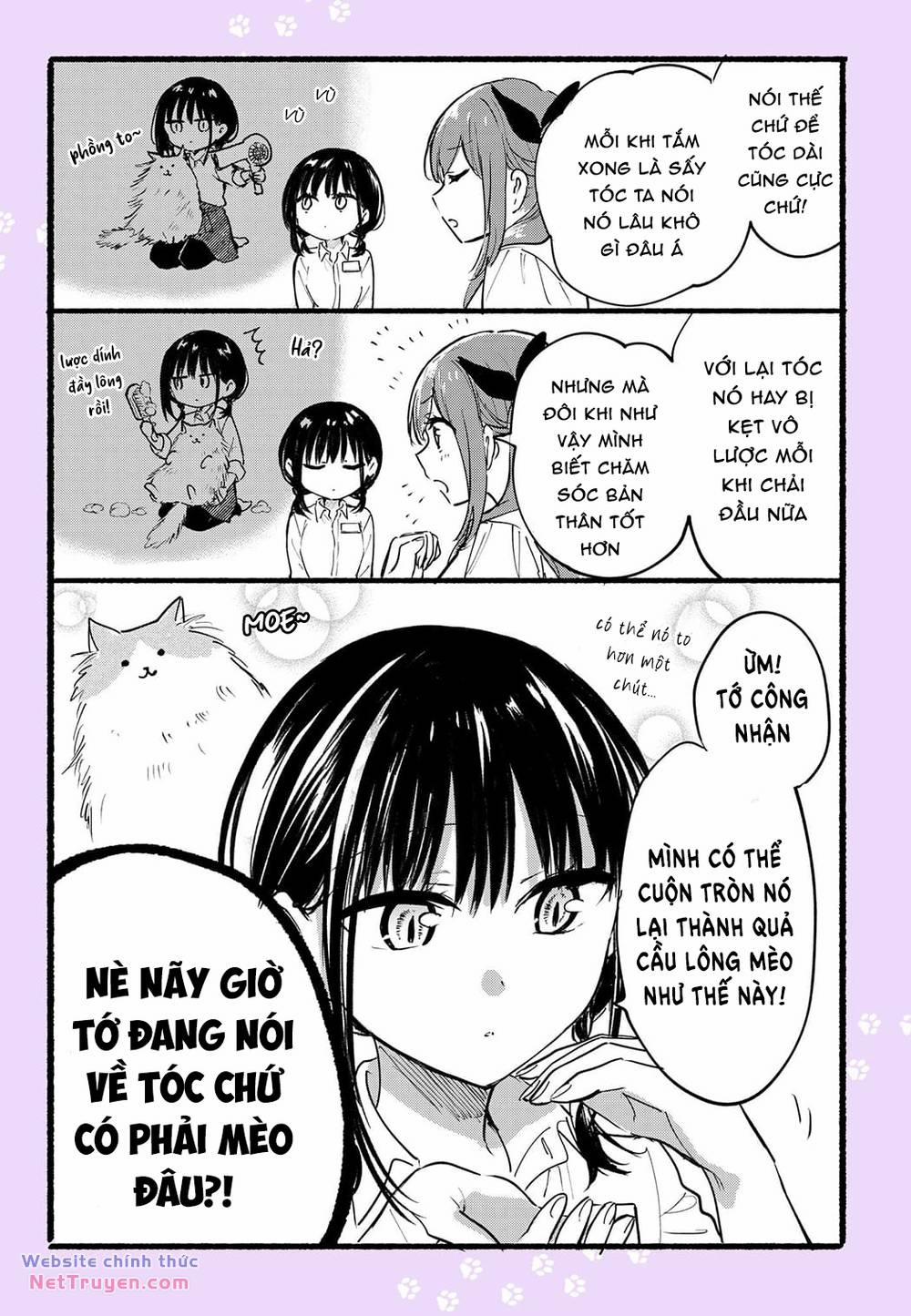 Cô Nàng Mèo Ngủ Gật Và Chàng Trai Hướng Nội 12.5 trang 1