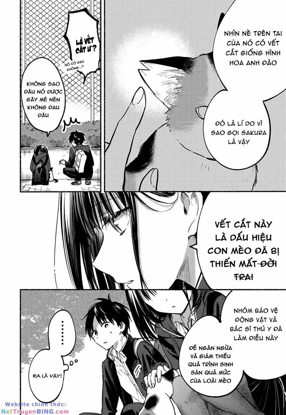 Cô Nàng Mèo Ngủ Gật Và Chàng Trai Hướng Nội 2 trang 10