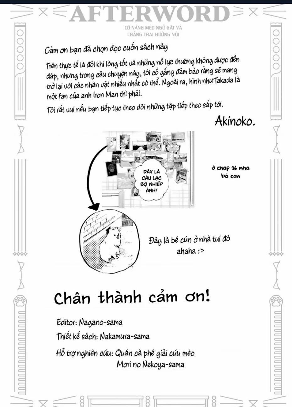 Cô Nàng Mèo Ngủ Gật Và Chàng Trai Hướng Nội 22 trang 19