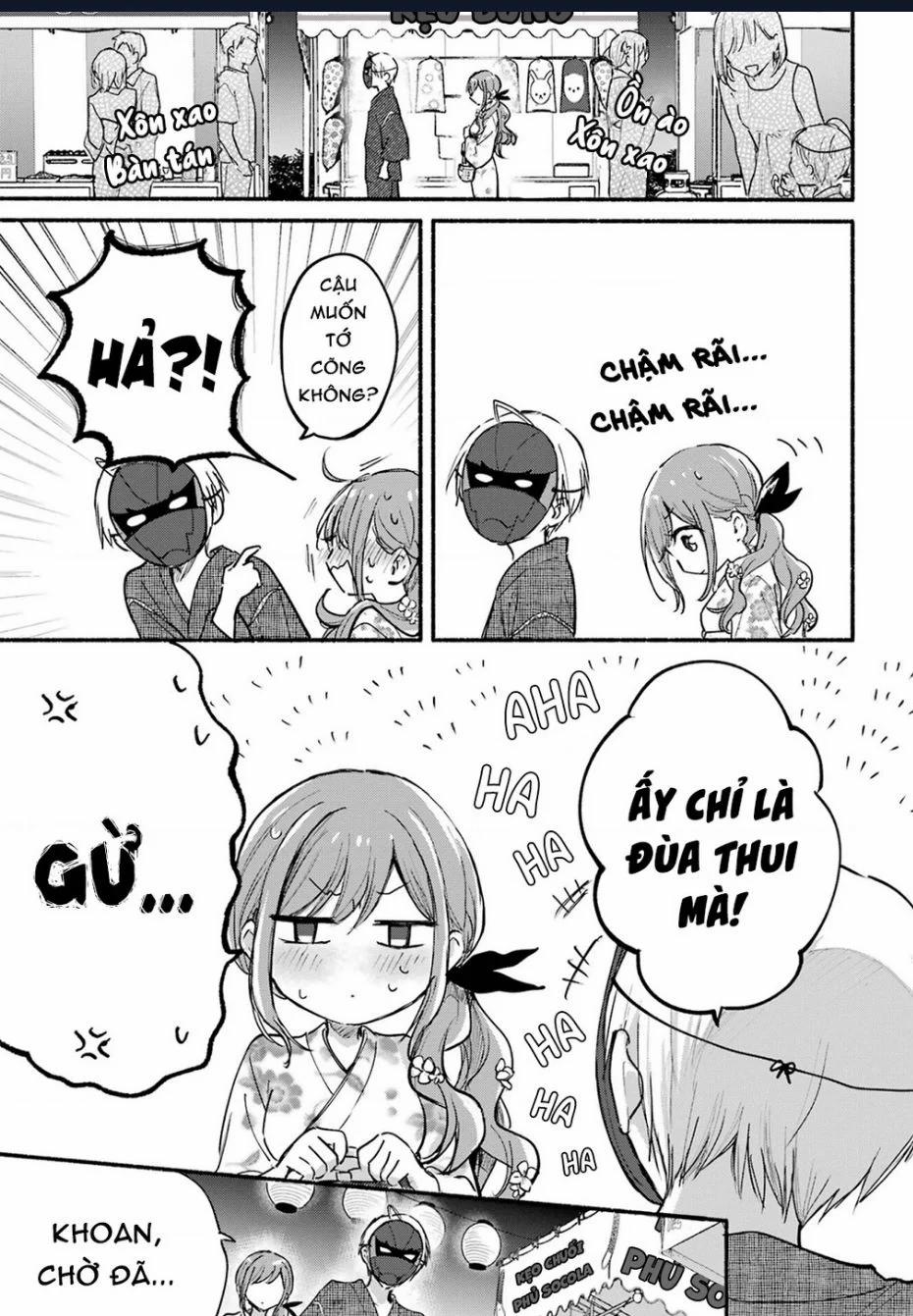 Cô Nàng Mèo Ngủ Gật Và Chàng Trai Hướng Nội 22 trang 8