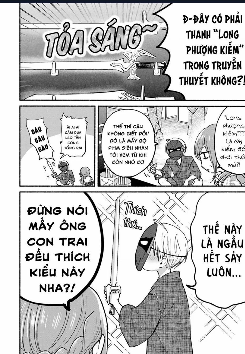 Cô Nàng Mèo Ngủ Gật Và Chàng Trai Hướng Nội 22 trang 9