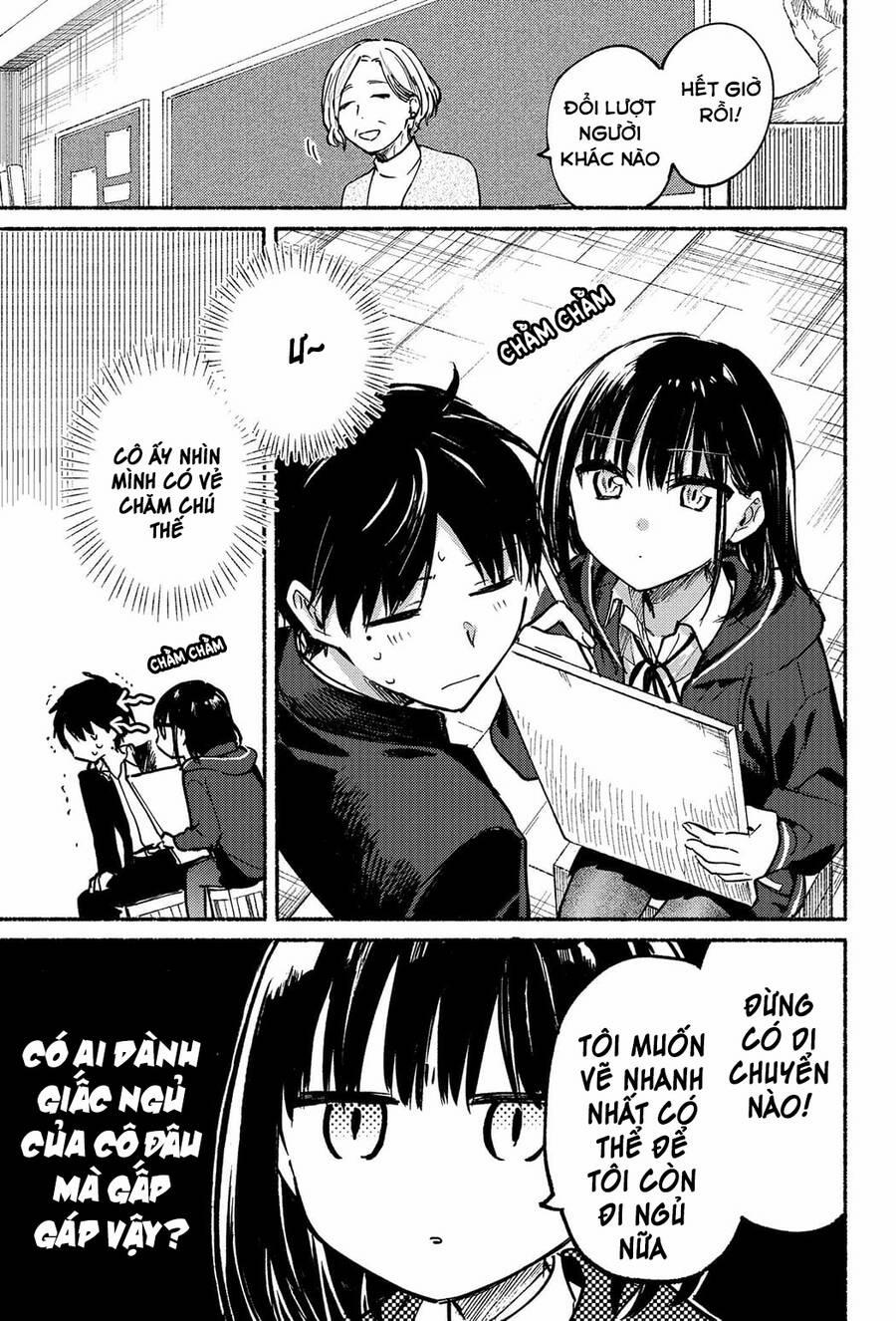 Cô Nàng Mèo Ngủ Gật Và Chàng Trai Hướng Nội 4 trang 8