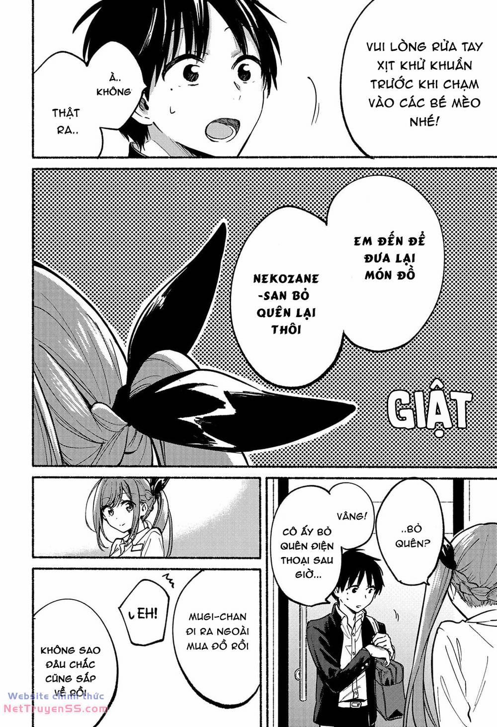 Cô Nàng Mèo Ngủ Gật Và Chàng Trai Hướng Nội 7 trang 9