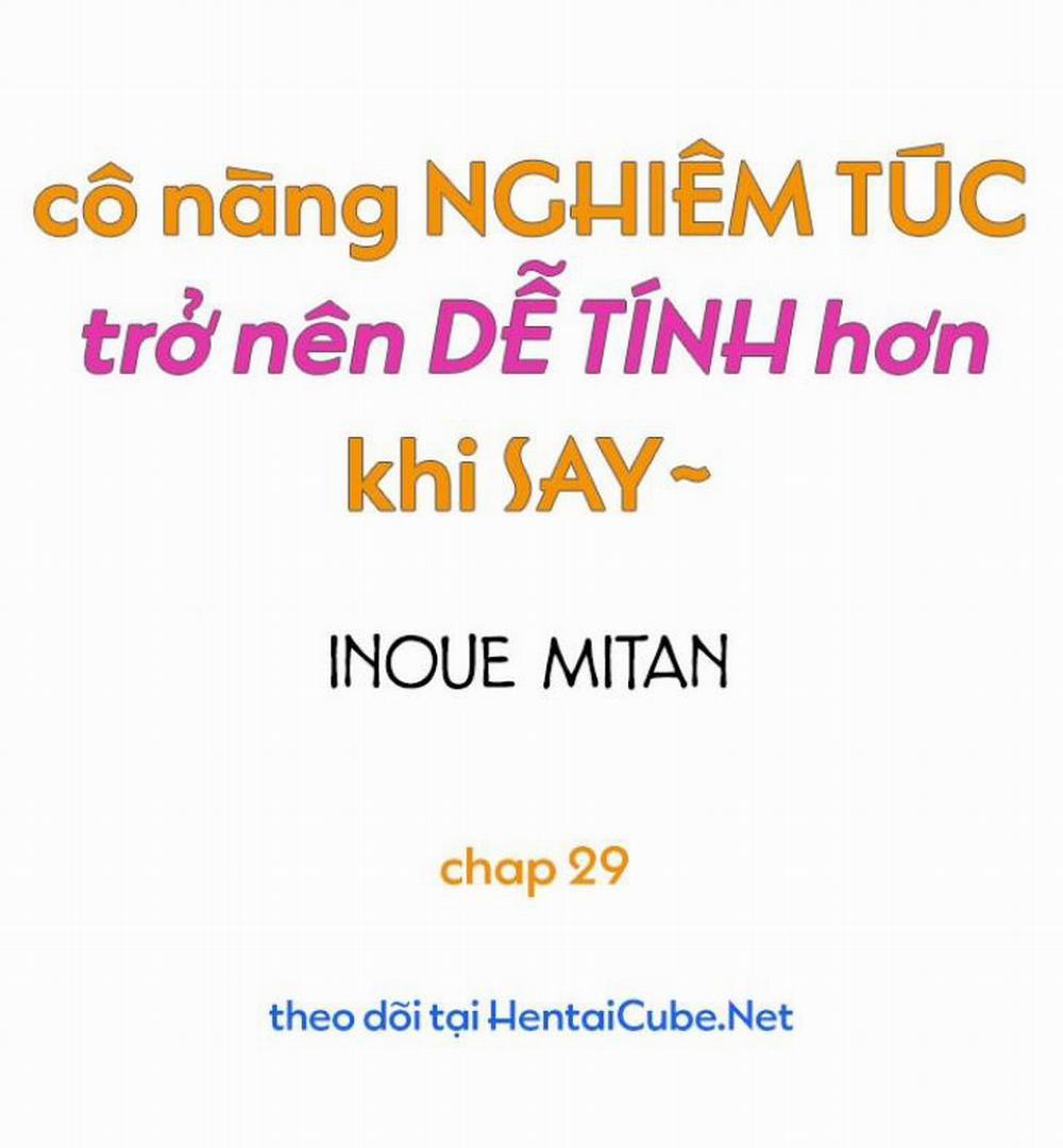 Cô nàng nghiêm túc trở nên dễ tính khi say 29-30 trang 0