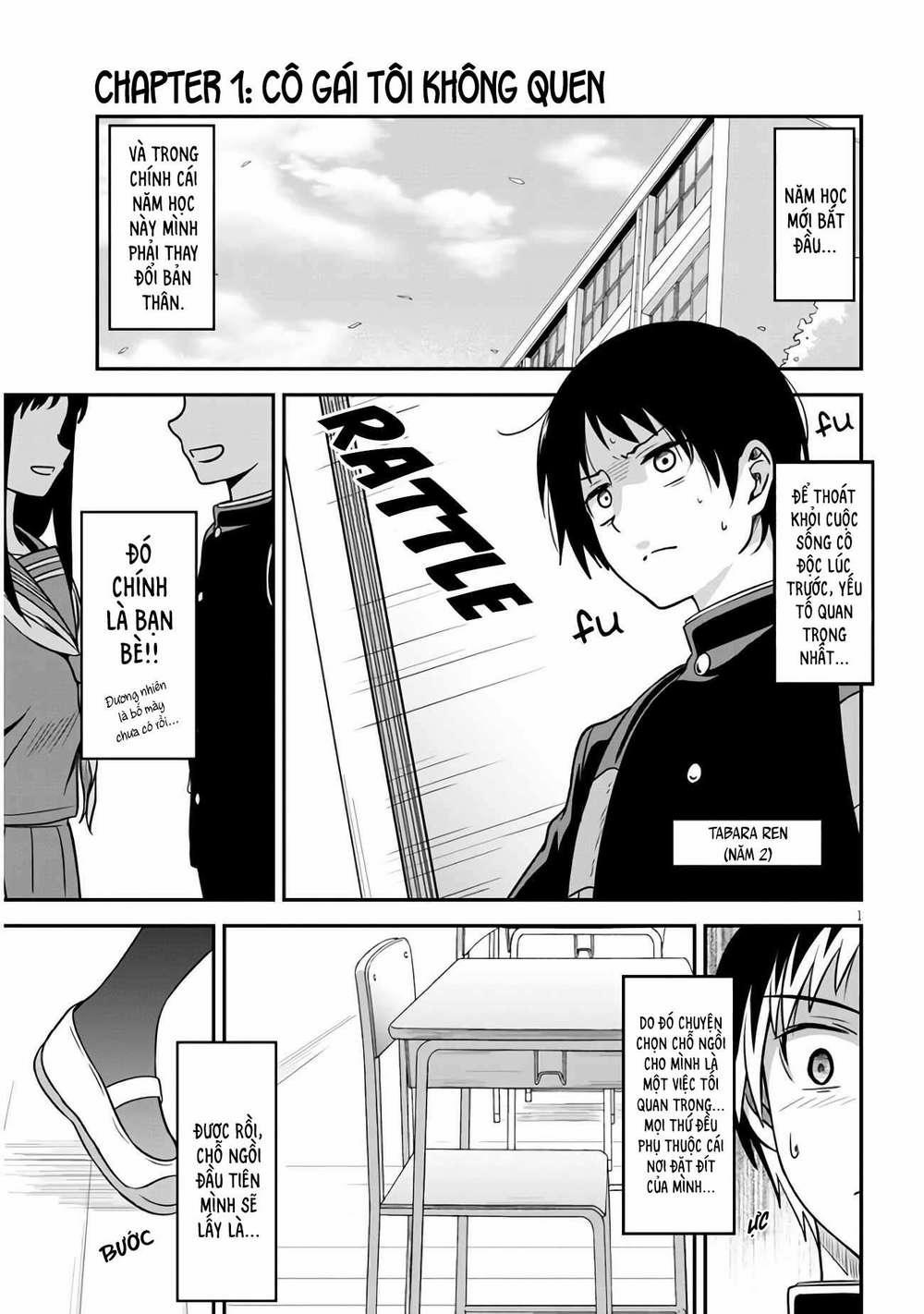 Cô Nàng U Ám Cùng Lớp Của Tôi 1 trang 2