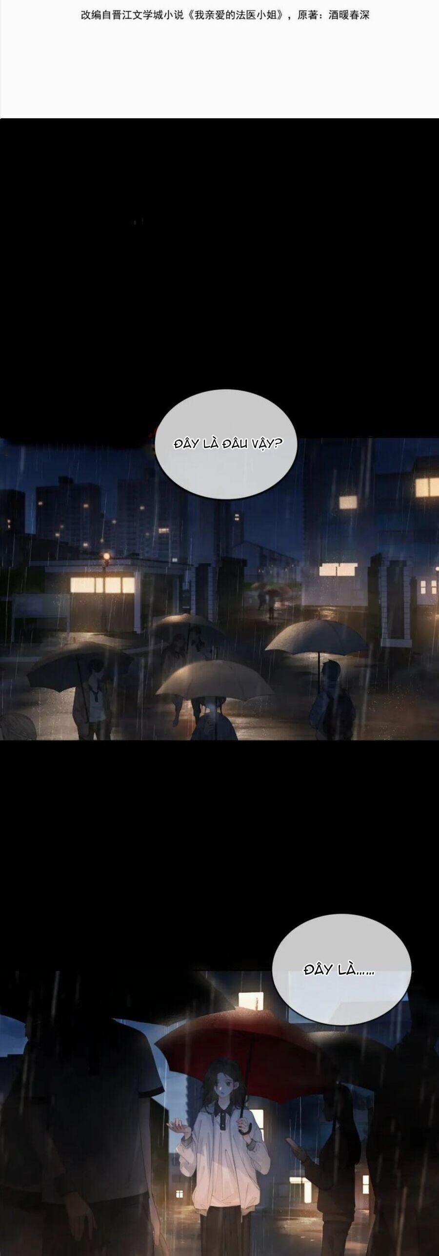 Cô Pháp Y Thân Mến Của Tôi 1 trang 1