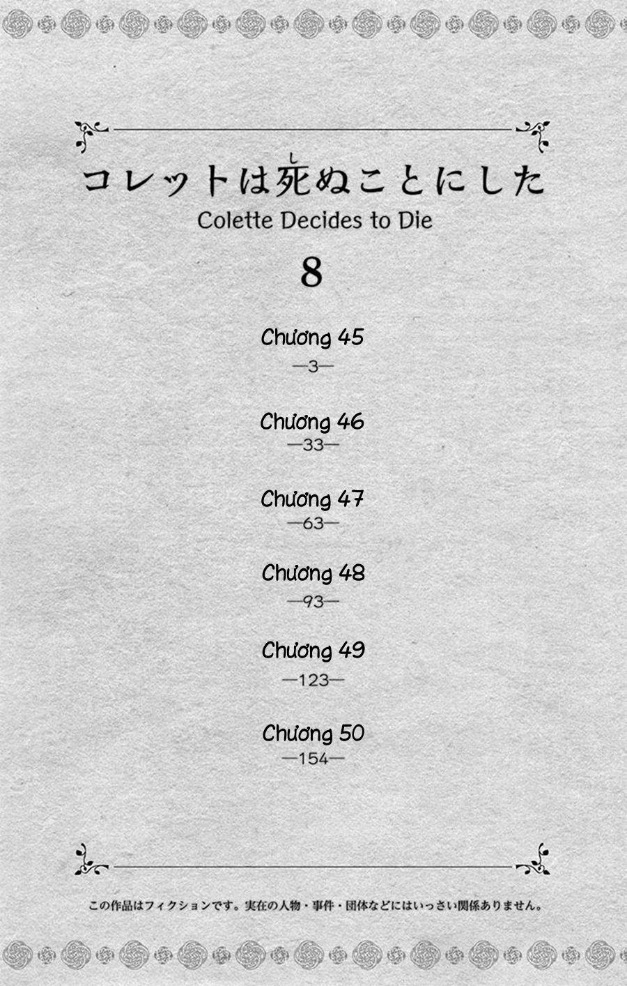 Colette Wa Shinu Koto Ni Shita 45 trang 2