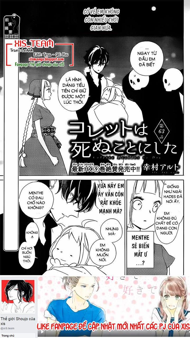 Colette Wa Shinu Koto Ni Shita 63 trang 1