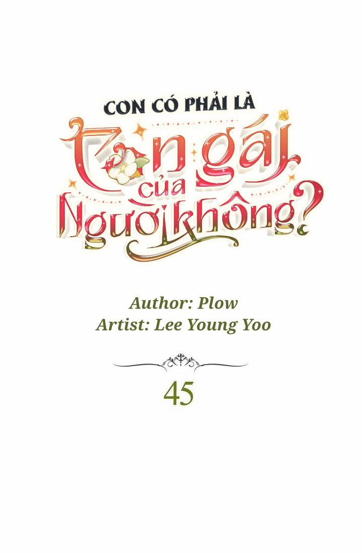 Con Có Phải Là Con Gái Của Người Không? 45 trang 1