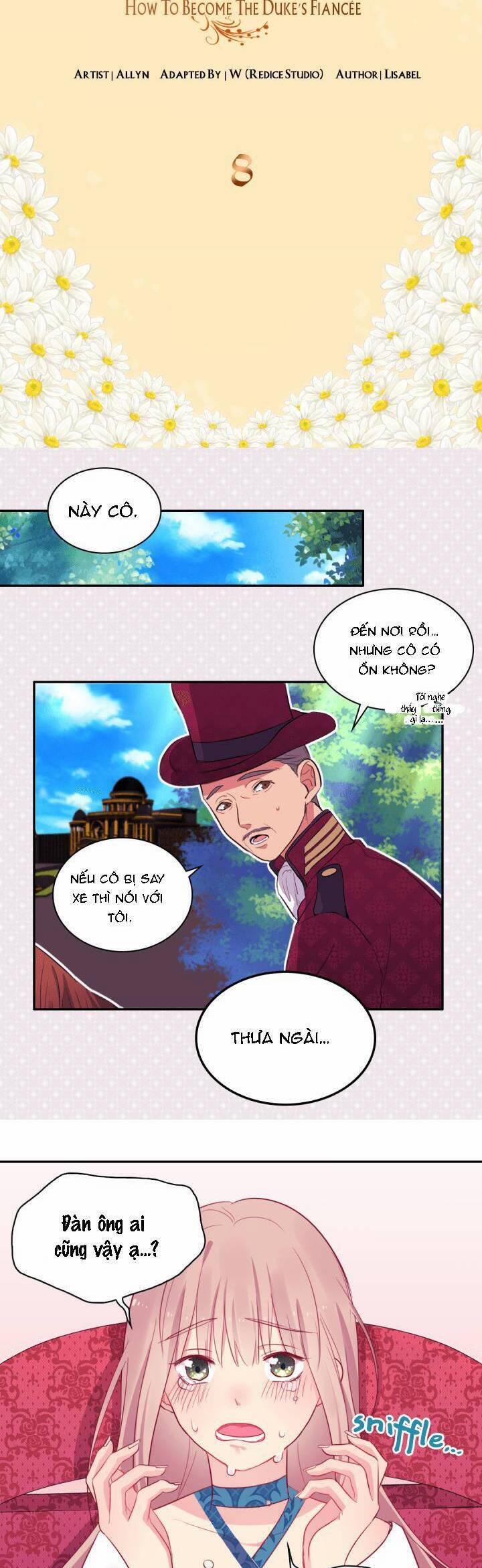 Con Đường Trở Thành Vị Hôn Thê Của Công Tước 8 trang 1