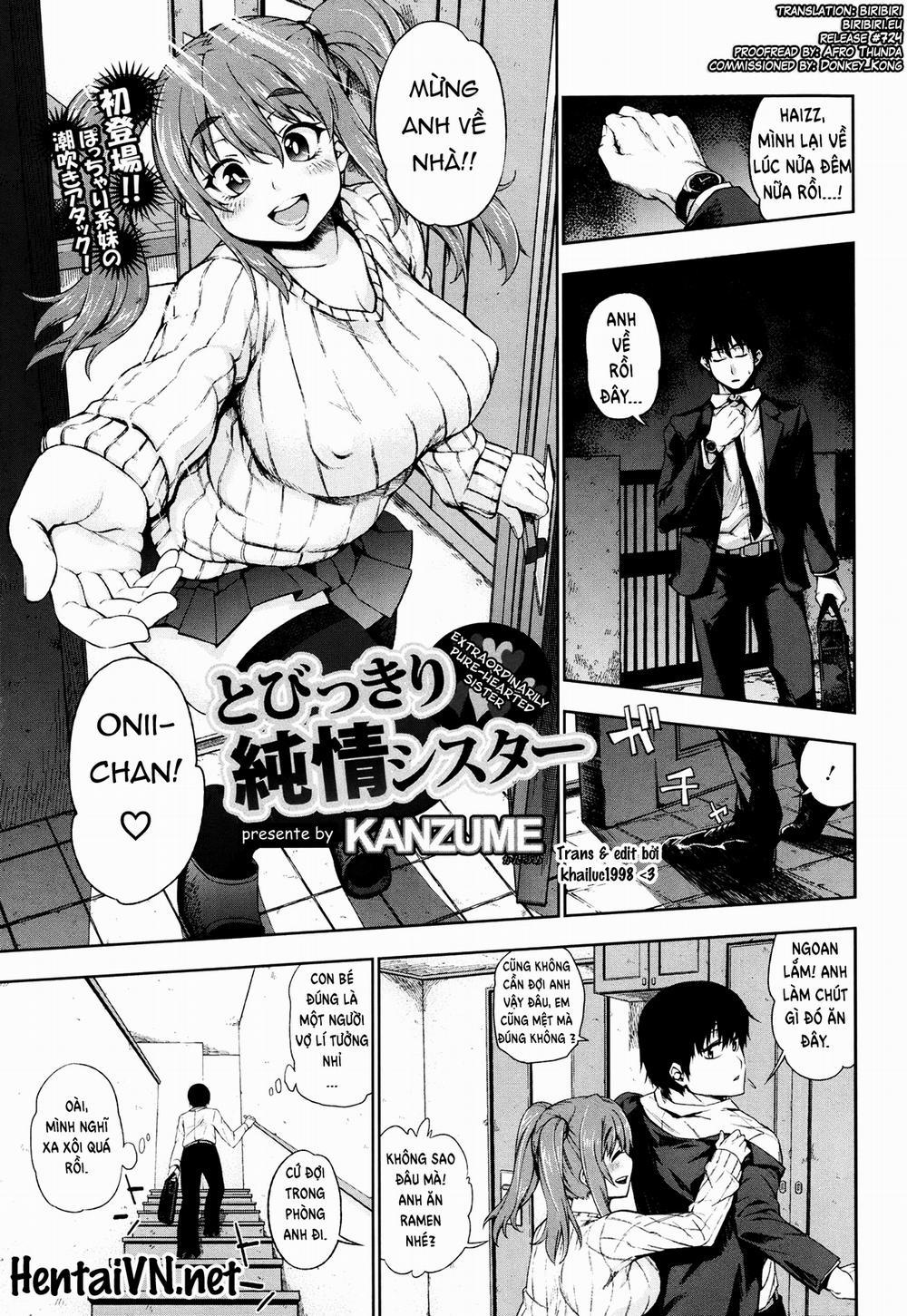 Con em gái vô cùng ngây thơ của tôi Oneshot trang 0