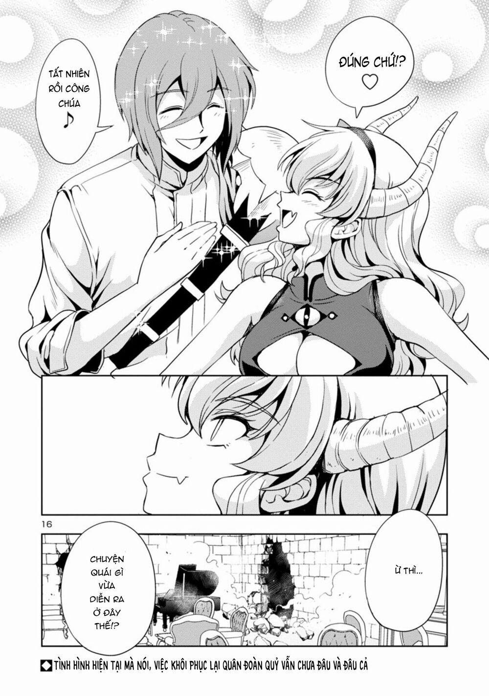 Con Gái Của Quỷ Vương Dễ Đối Phó Thật Đấy 19 trang 16