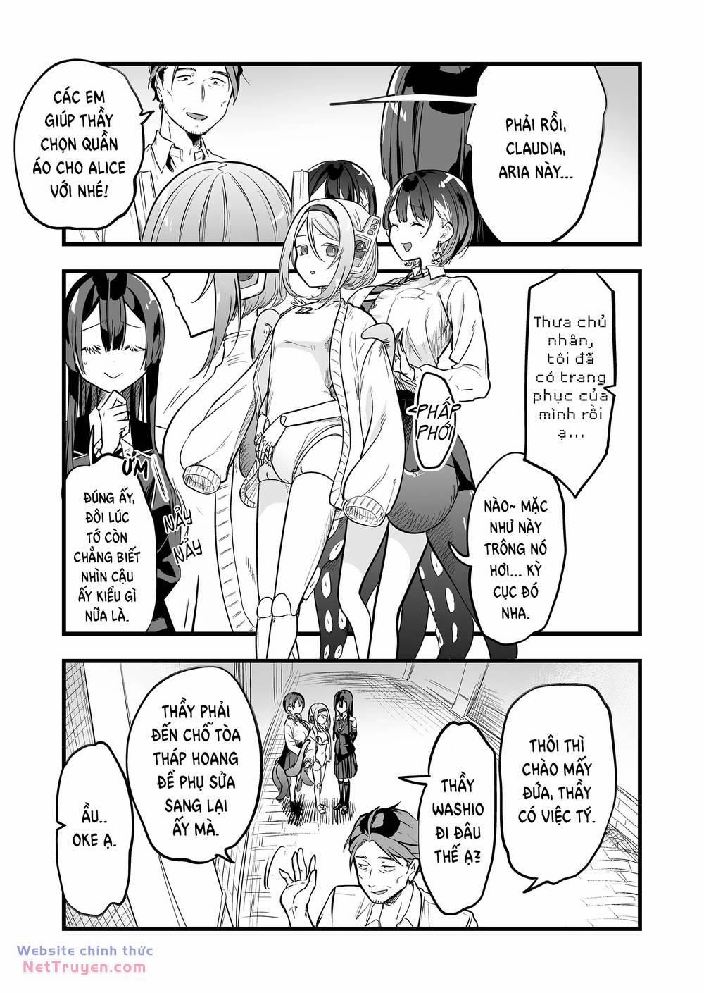 Con Quái Vật Mà Tôi Dạy Dỗ Năm Xưa Đã Hóa Thành Một Thiếu Nữ Xinh Đẹp Và Đến Gặp Tôi. 16 trang 7