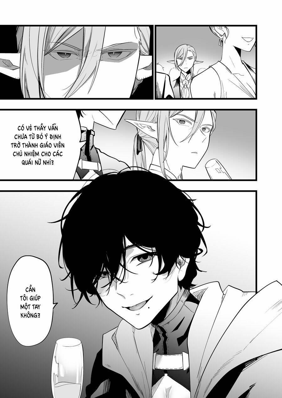 Con Quái Vật Mà Tôi Dạy Dỗ Năm Xưa Đã Hóa Thành Một Thiếu Nữ Xinh Đẹp Và Đến Gặp Tôi. 24 trang 17