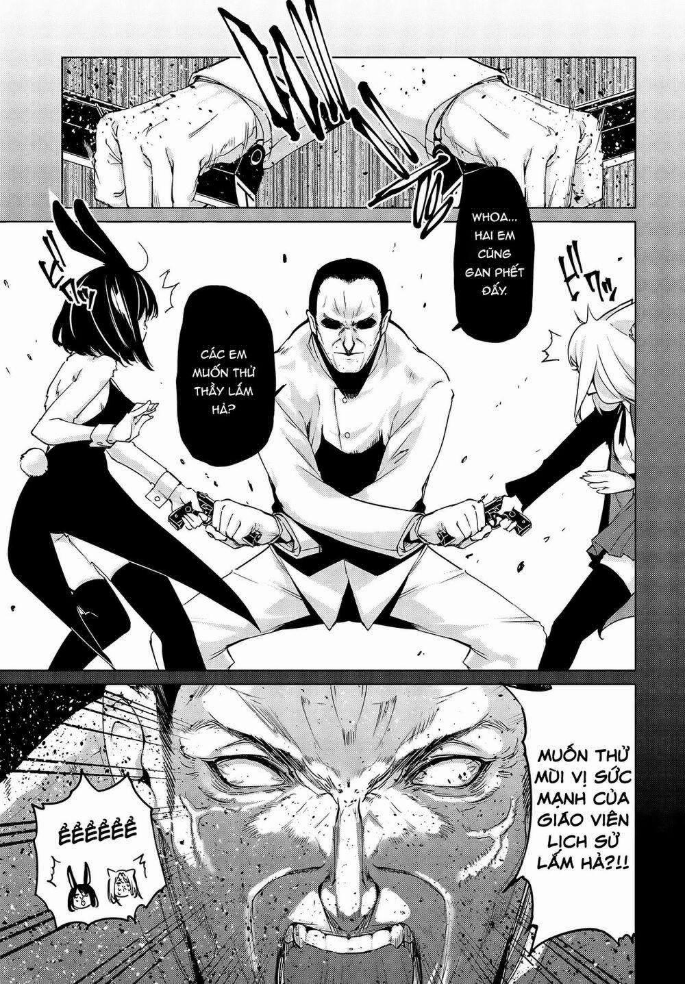 Con Quỷ Ngu Ngốc Dám Nhờn Với Các Chị Thiên Thần 52 trang 35