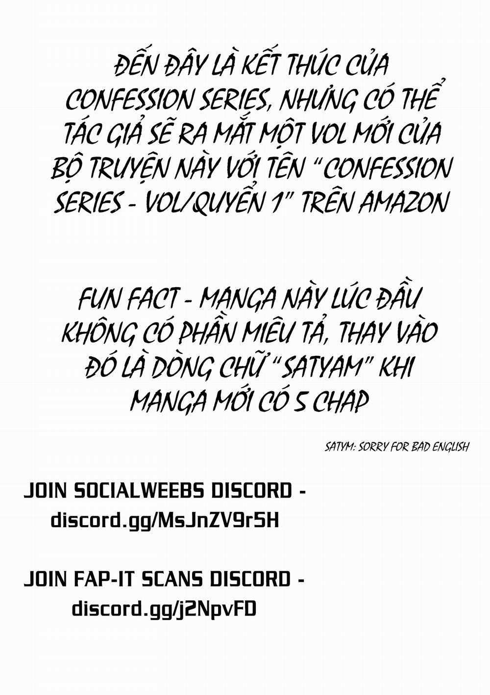 Confession Series 0 Thay vì bị bón cơm chó bởi người khác thì chúng ta có thể tự làm điều đó mà trang 5