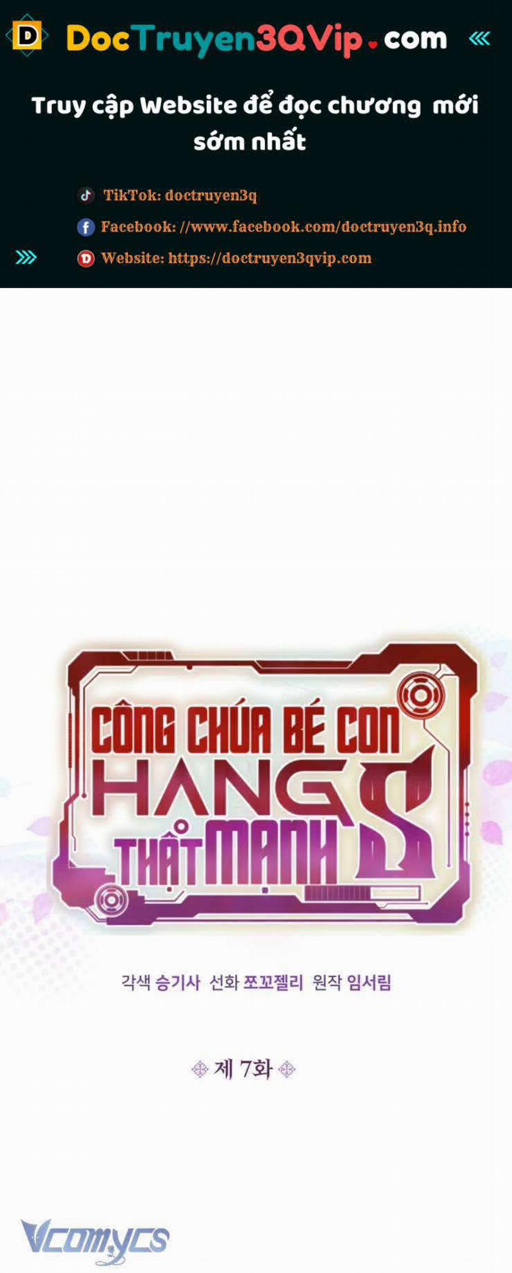 Công Chúa Bé Con Hạng S Thật Mạnh 7 trang 0