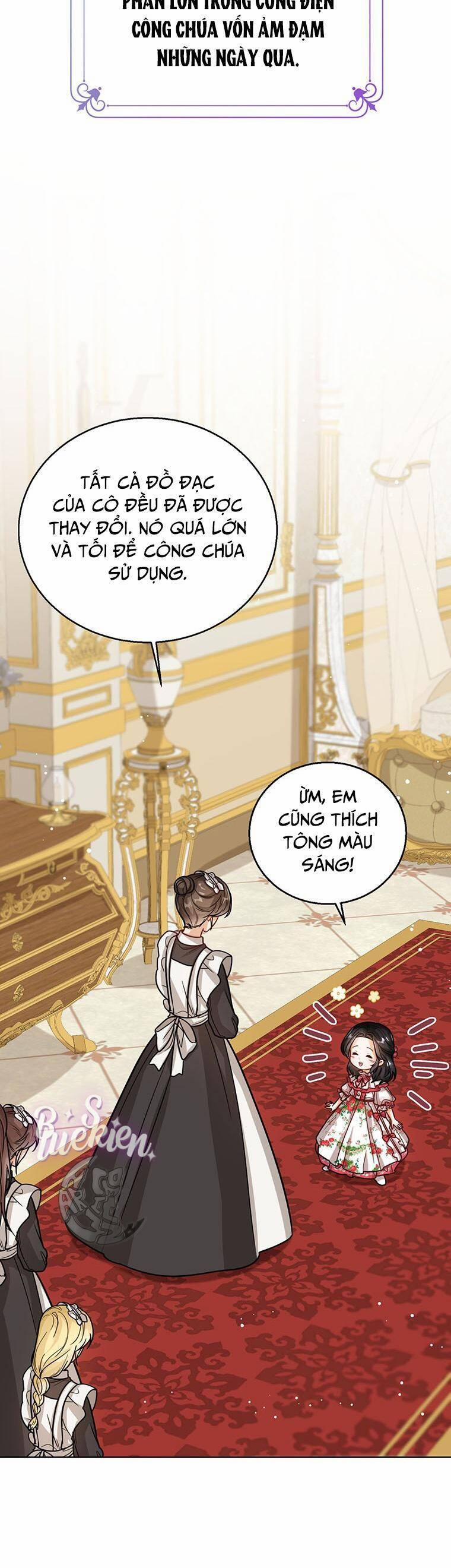 Công Chúa Bé Con Nhìn Vào Cửa Sổ Trạng Thái 15 trang 9