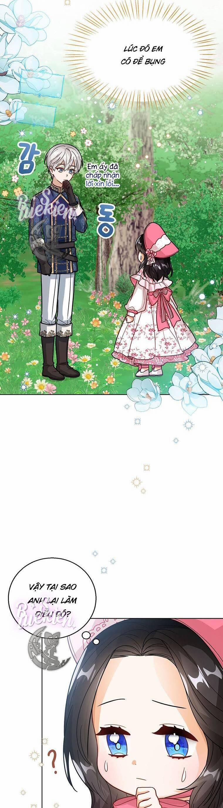 Công Chúa Bé Con Nhìn Vào Cửa Sổ Trạng Thái 16 trang 16