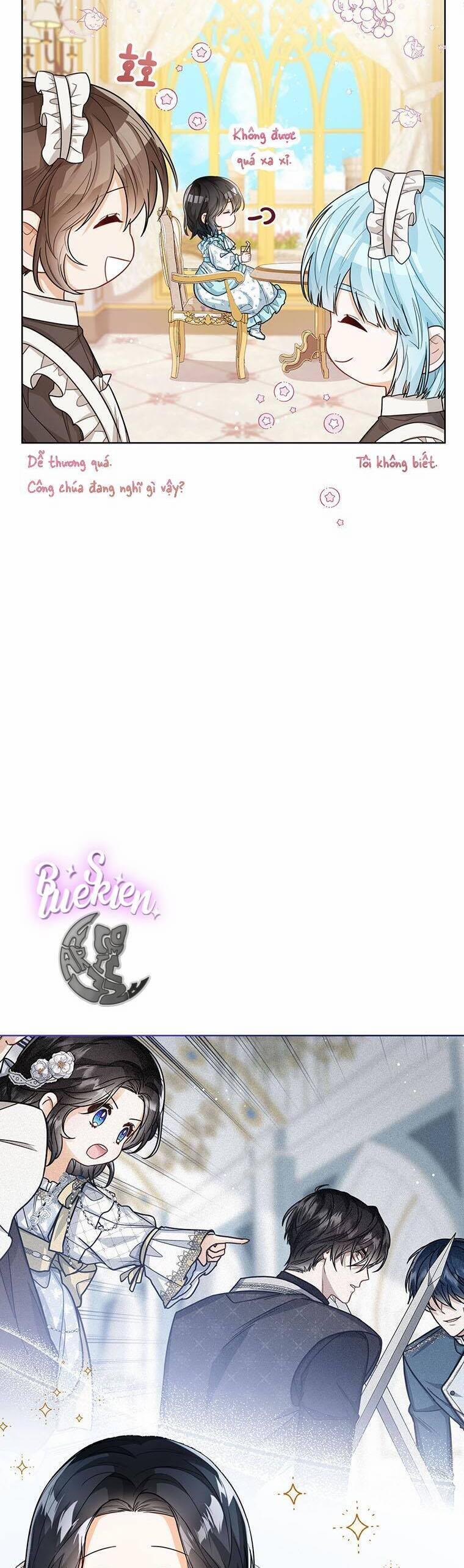 Công Chúa Bé Con Nhìn Vào Cửa Sổ Trạng Thái 33 trang 2