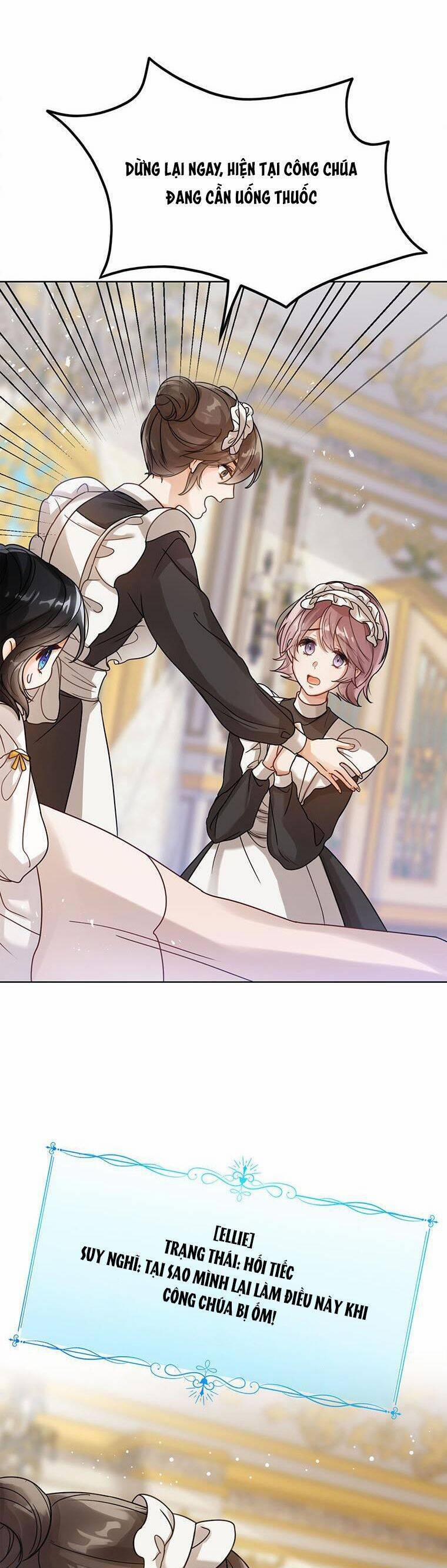 Công Chúa Bé Con Nhìn Vào Cửa Sổ Trạng Thái 4 trang 12