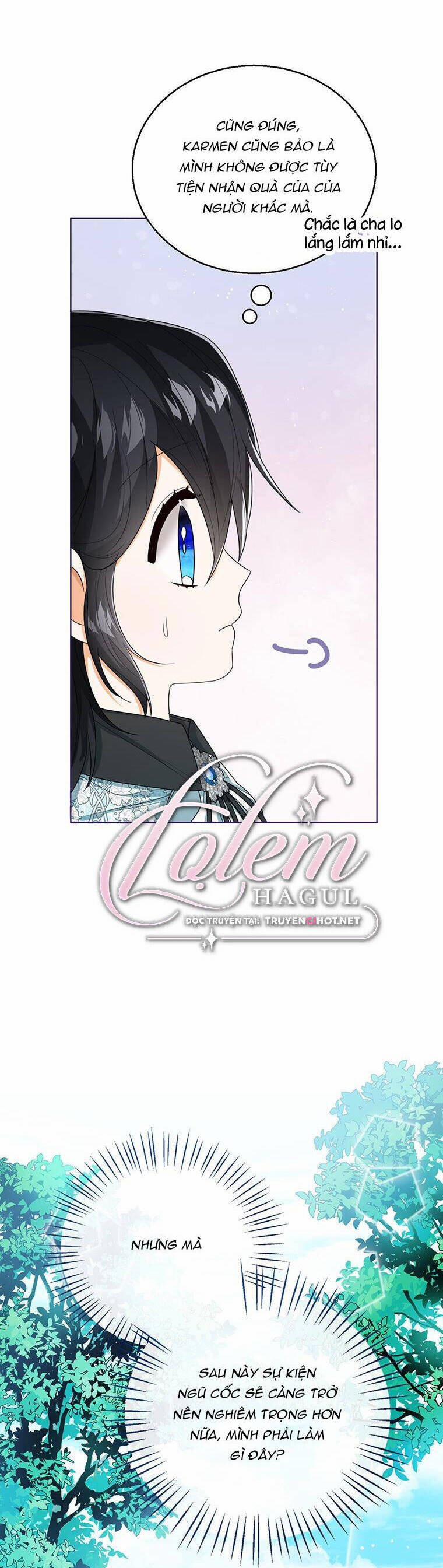 Công Chúa Bé Con Nhìn Vào Cửa Sổ Trạng Thái 47 trang 40