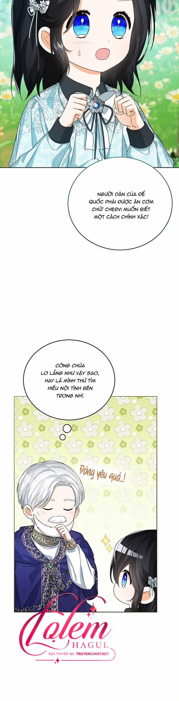 Công Chúa Bé Con Nhìn Vào Cửa Sổ Trạng Thái 48 trang 9