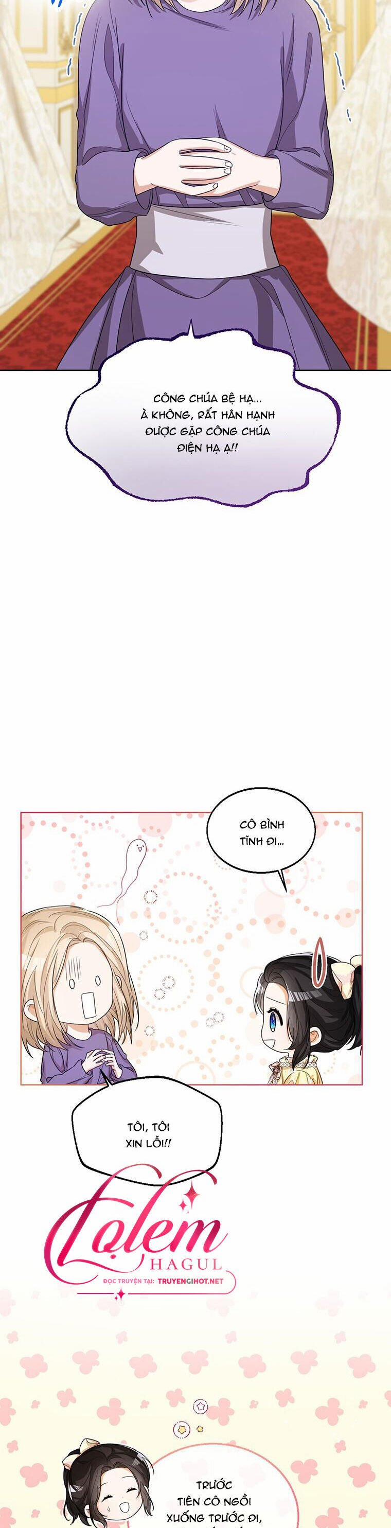 Công Chúa Bé Con Nhìn Vào Cửa Sổ Trạng Thái 49 trang 1