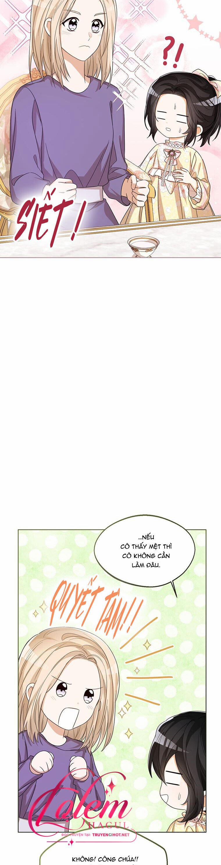 Công Chúa Bé Con Nhìn Vào Cửa Sổ Trạng Thái 49 trang 15