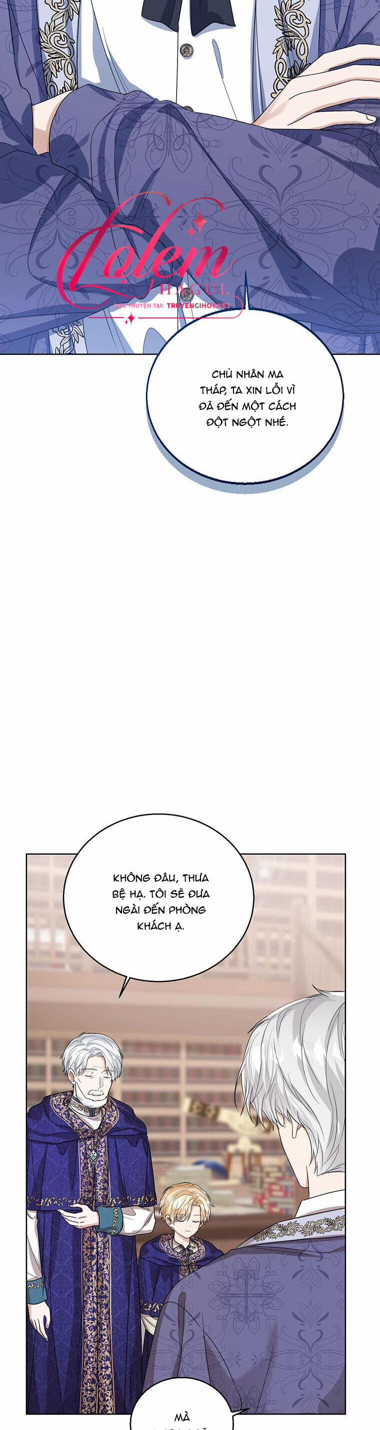 Công Chúa Bé Con Nhìn Vào Cửa Sổ Trạng Thái 49 trang 23