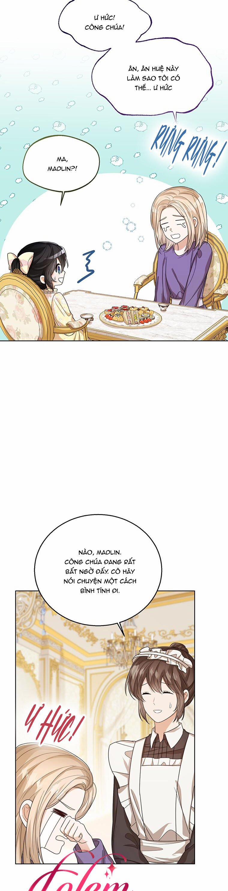 Công Chúa Bé Con Nhìn Vào Cửa Sổ Trạng Thái 49 trang 4