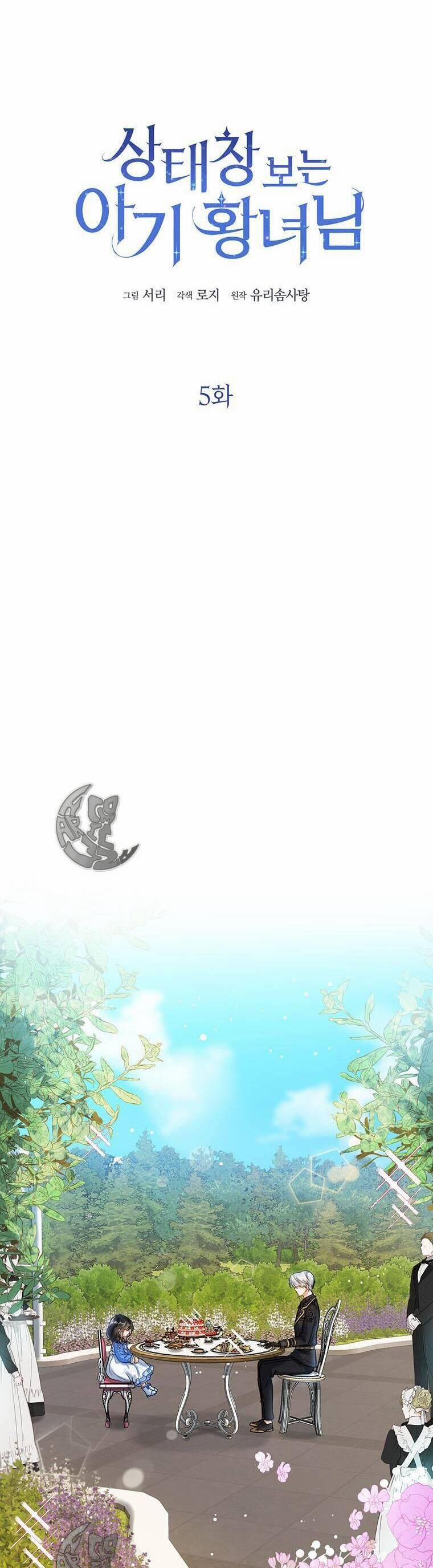 Công Chúa Bé Con Nhìn Vào Cửa Sổ Trạng Thái 5 trang 2