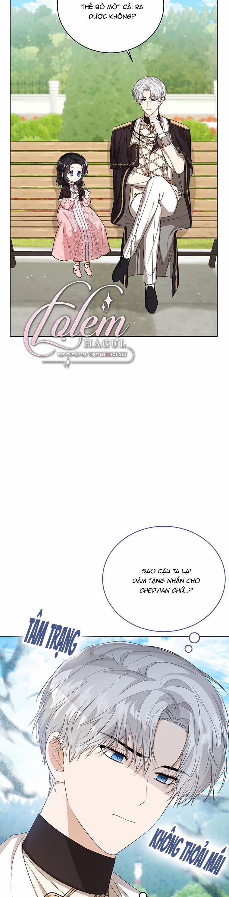 Công Chúa Bé Con Nhìn Vào Cửa Sổ Trạng Thái 50 trang 1