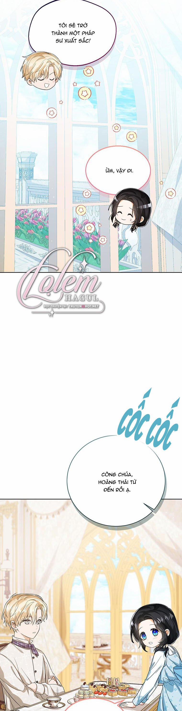 Công Chúa Bé Con Nhìn Vào Cửa Sổ Trạng Thái 50 trang 24