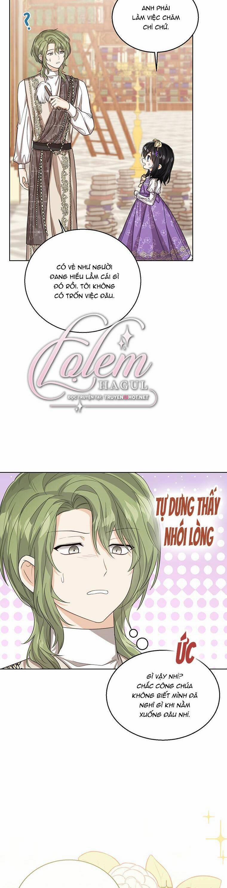 Công Chúa Bé Con Nhìn Vào Cửa Sổ Trạng Thái 51 trang 12