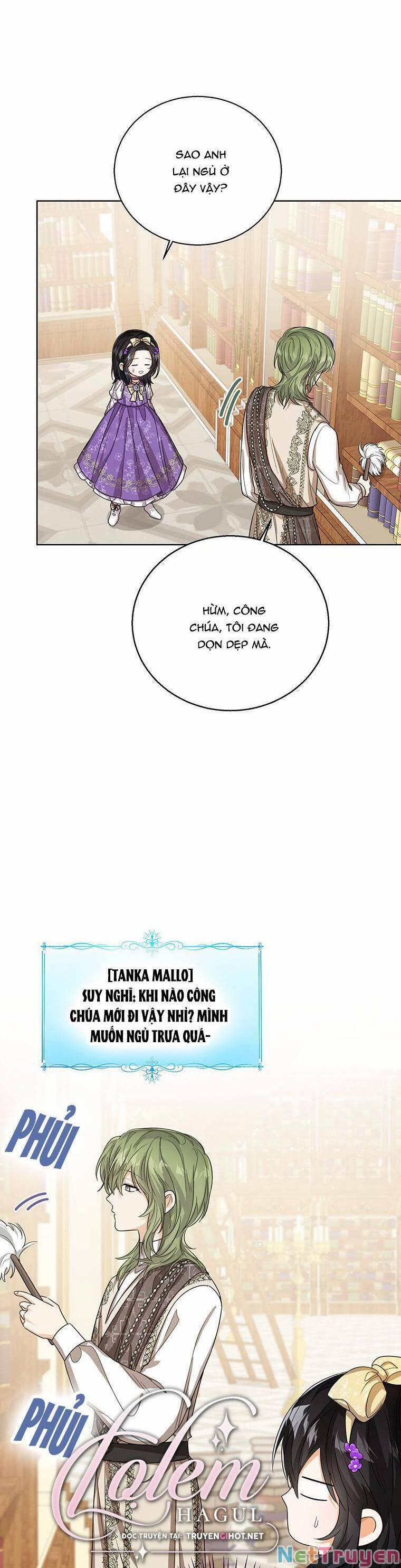 Công Chúa Bé Con Nhìn Vào Cửa Sổ Trạng Thái 51 trang 9