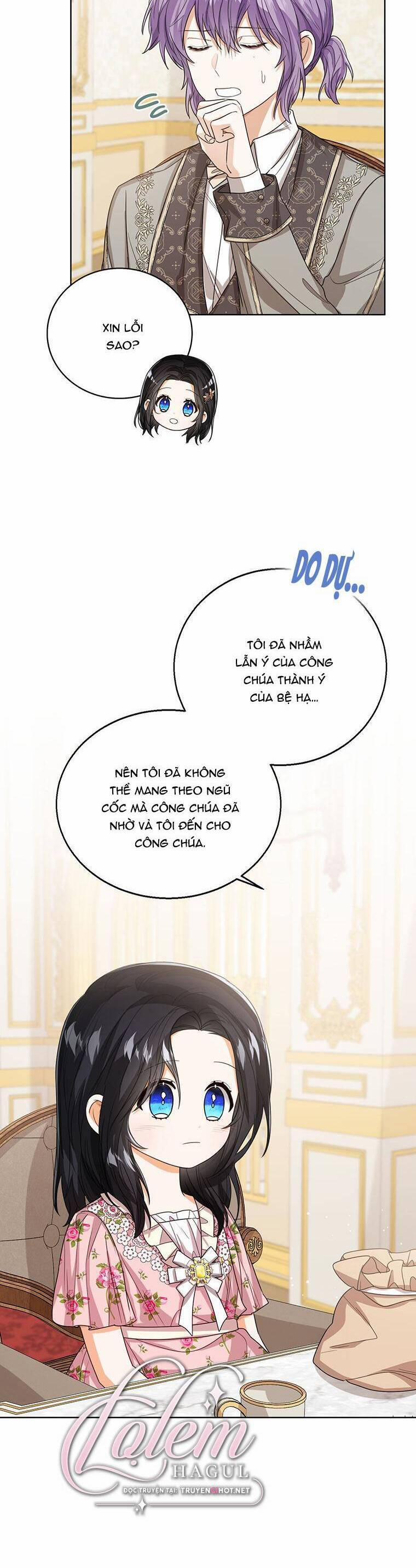 Công Chúa Bé Con Nhìn Vào Cửa Sổ Trạng Thái 52 trang 13