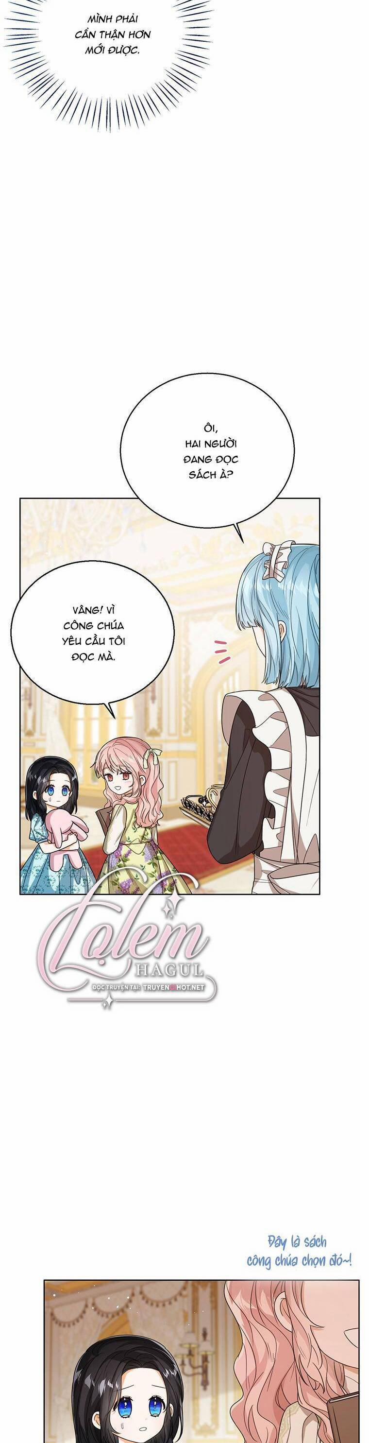 Công Chúa Bé Con Nhìn Vào Cửa Sổ Trạng Thái 53 trang 7