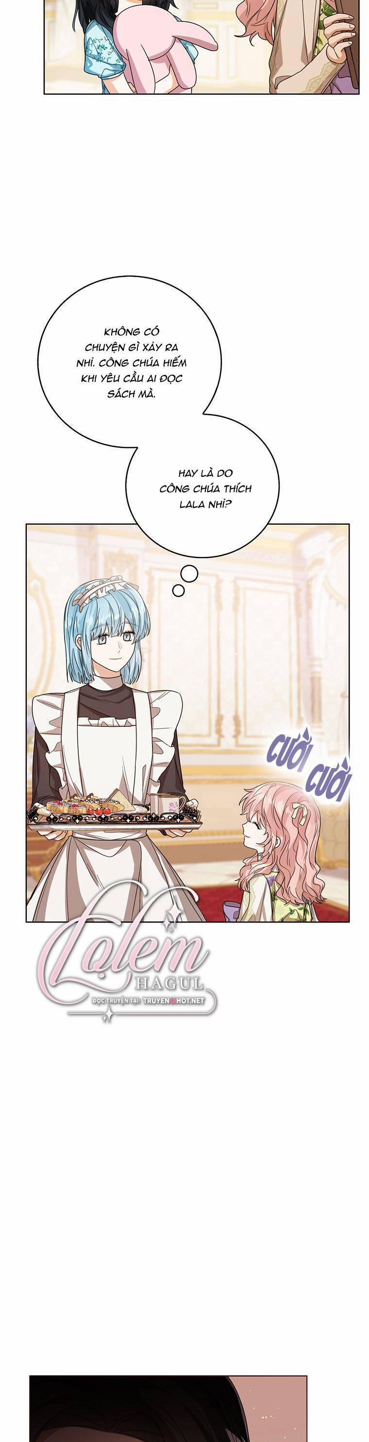 Công Chúa Bé Con Nhìn Vào Cửa Sổ Trạng Thái 53 trang 8