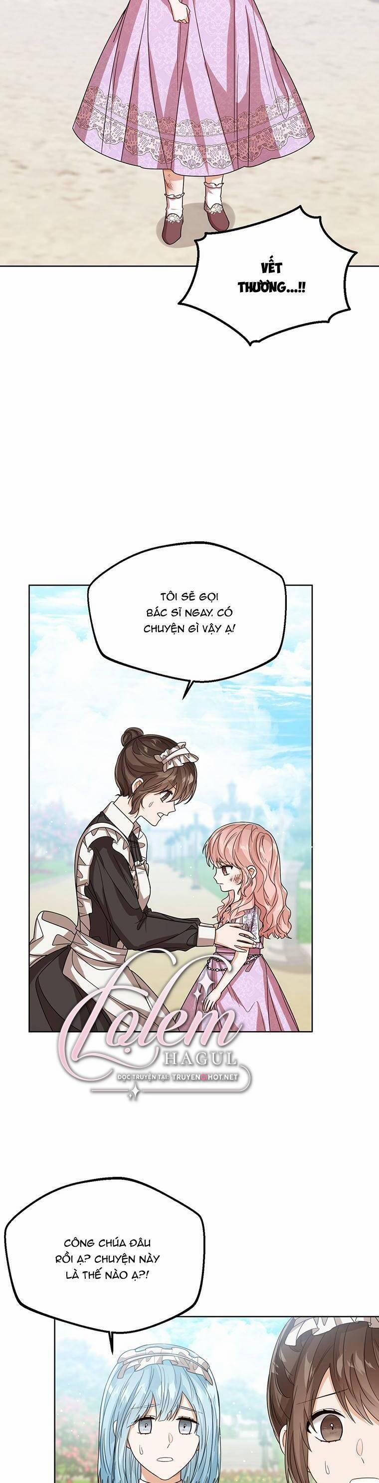 Công Chúa Bé Con Nhìn Vào Cửa Sổ Trạng Thái 54 trang 14