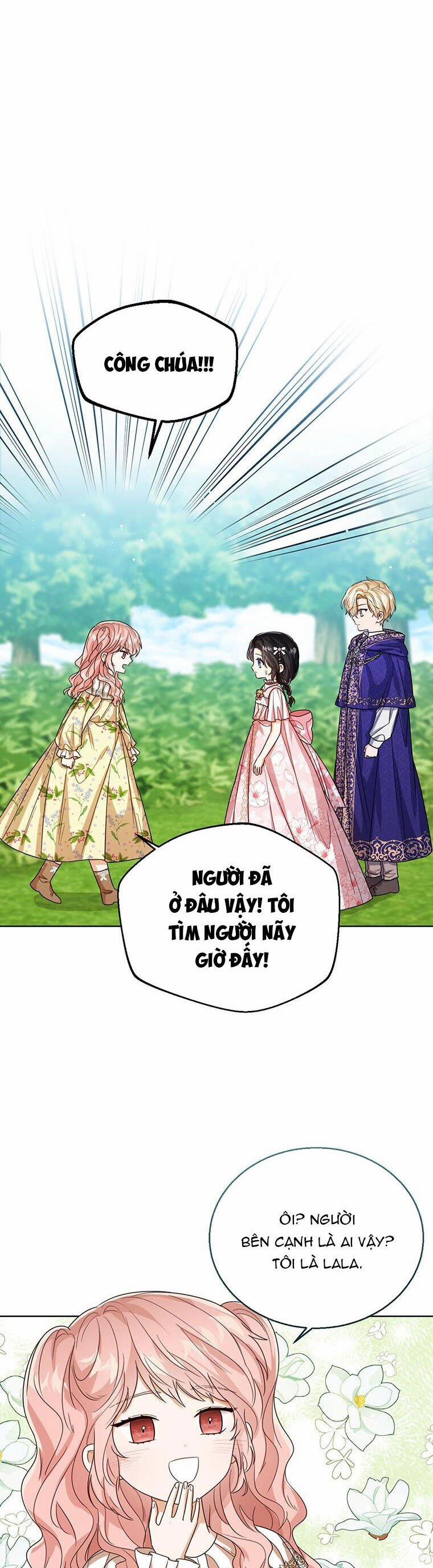 Công Chúa Bé Con Nhìn Vào Cửa Sổ Trạng Thái 55 trang 14