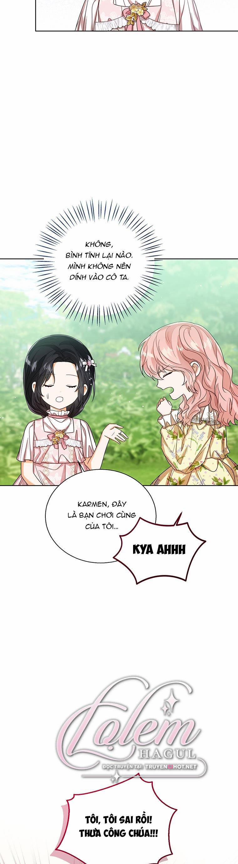 Công Chúa Bé Con Nhìn Vào Cửa Sổ Trạng Thái 55 trang 16