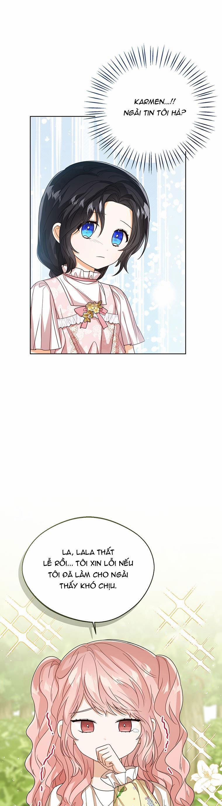 Công Chúa Bé Con Nhìn Vào Cửa Sổ Trạng Thái 55 trang 24